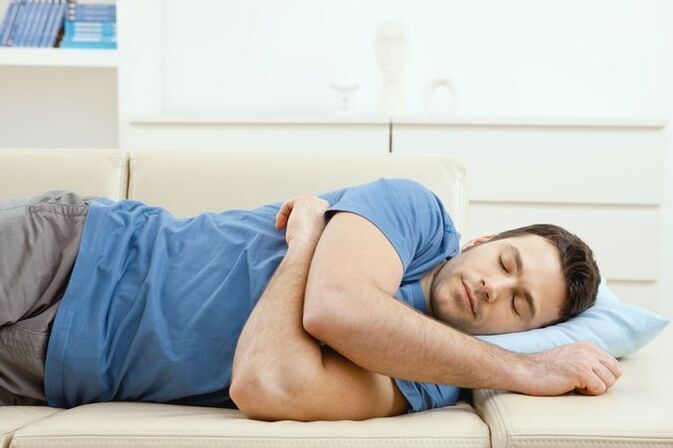 Uncomfortable sleeping positions as a cause of lower back pain